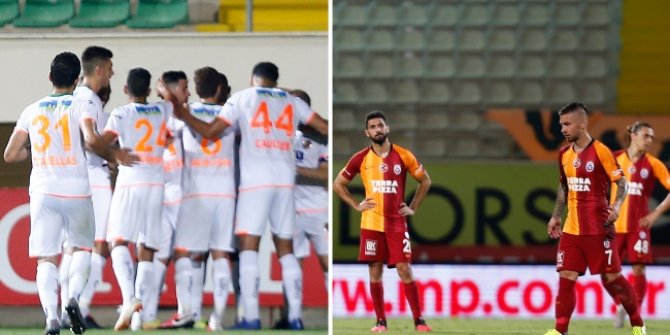 Galatasaray Alanya'da dağıldı