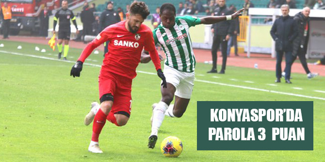 Konyaspor’da parola 3 puan