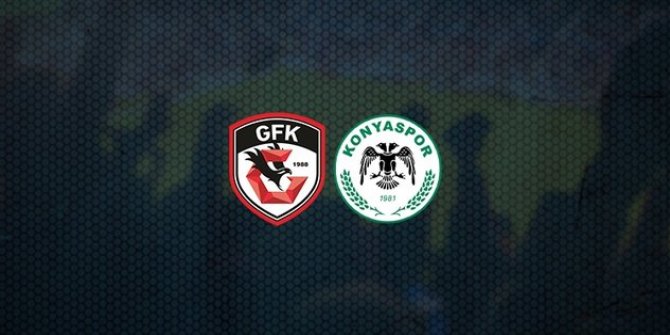 Gaziantep FK-Konyaspor maçının ilk 11'leri belli oldu!