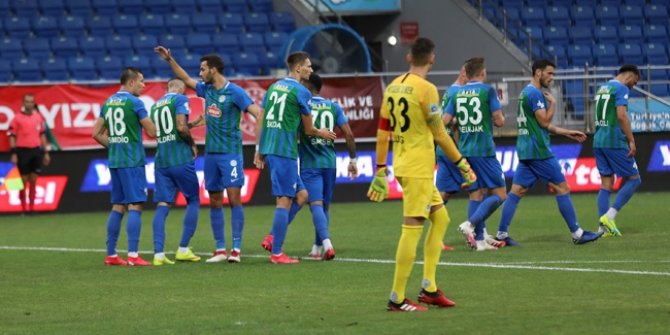 Çaykur Rizespor'dan müthiş geri dönüş