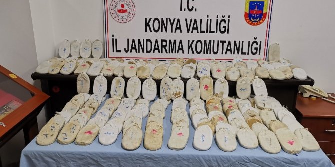 Cezaevinden izinli çıktı, 41 buçuk kilogram esrarla yakalandı
