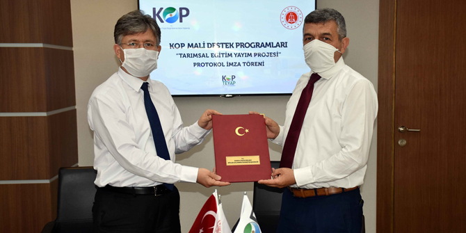 Açık cezaevinde örnek KOP projesi
