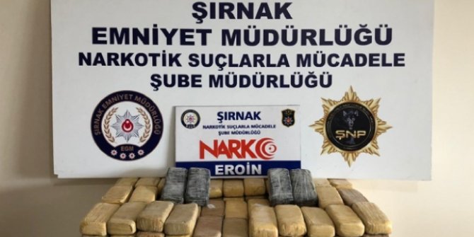 82 kilogram uyuşturucu madde ele geçirildi