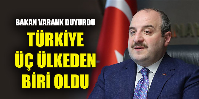 Bakan Varank: Mayısta en hızlı toparlanan ilk üç ülkeden biri olduk