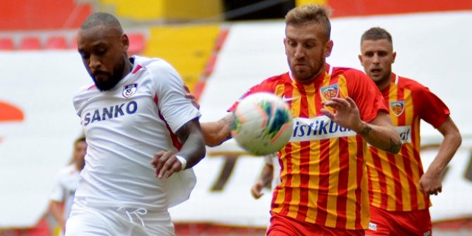 Kayserispor, 9 kişiyle umuda tutundu!