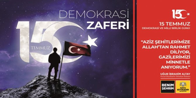 Başkan Altay: 15 Temmuz çok büyük bir halk kahramanlığıdır