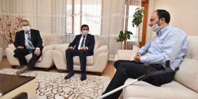 Konya'da 15 Temmuz gazilerine ziyaret