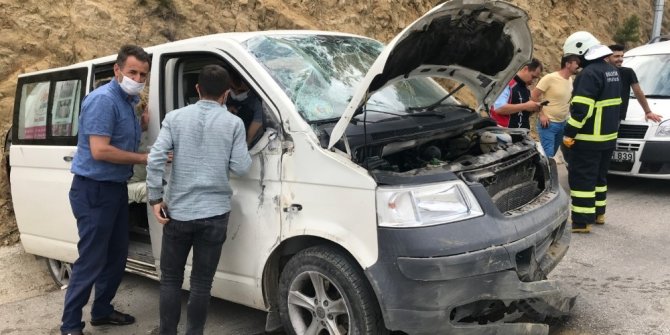 Bilecik’te trafik kazasında 1 kişi yaralandı