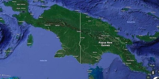 Gempa M 7,3 guncang Papua Nugini