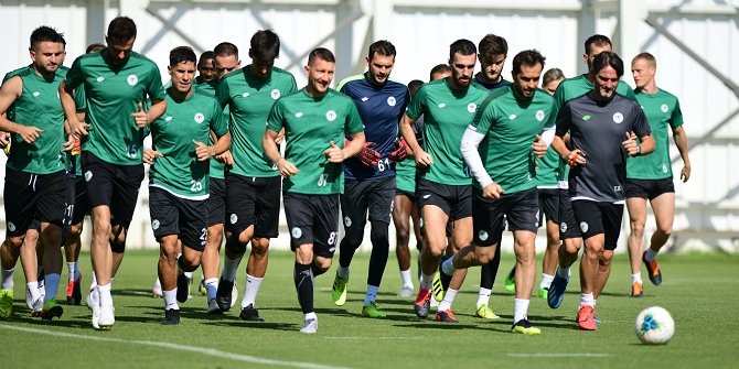 Konyaspor, Trabzonspor maçı hazırlıklarını tamamladı