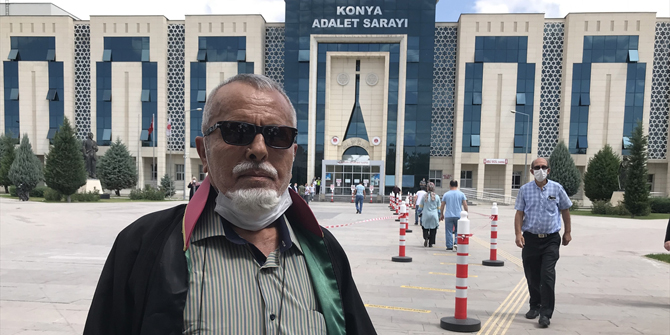 Konyalı 83 yaşındaki avukat, mesleğini 55 yıldır aşkla sürdürüyor