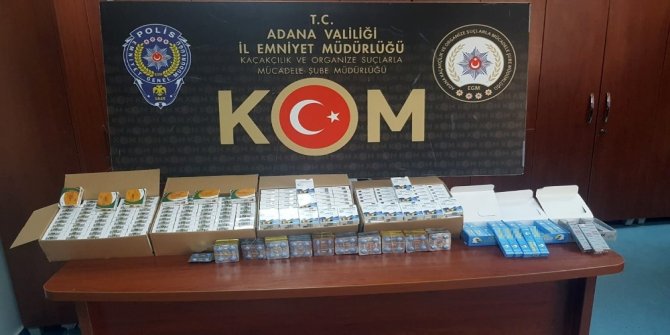 Adana’da 2 bin 6 adet kaçak cinsel içerikli ürün ele geçirildi