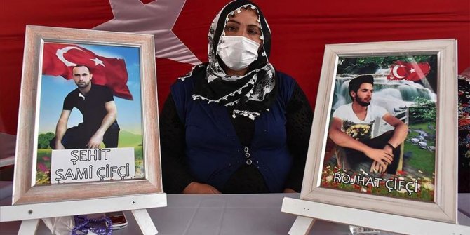 "Çocukları PKK tarafından kaçırılan bütün aileler buraya gelsin bize destek versin"