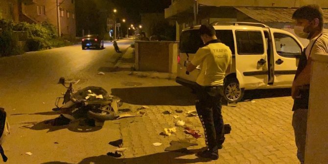 Korkunç kaza güvenlik kameralarına yansıdı