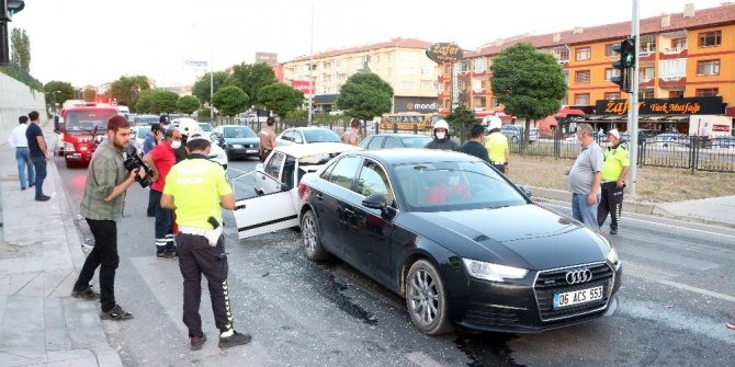 Yozgat’ta trafik kazası: 5 yaralı
