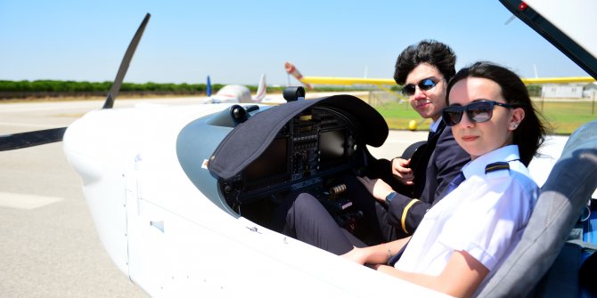 Başlangıç maaşı 26 bin lira olan pilotluğa ilgi arttı