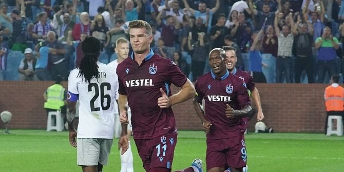 Trabzonspor’da Sörloth bir ilki yaşadı