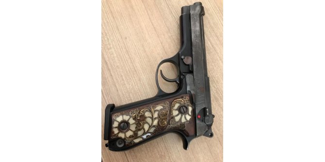 Bitlis’te ruhsatsız tabanca ele geçirildi