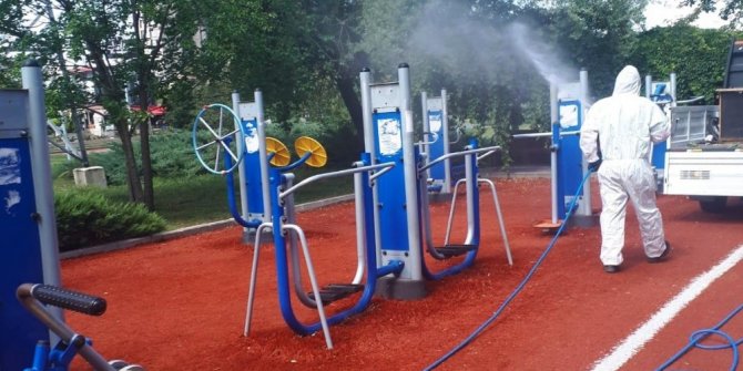 Çankaya parklarına bakım ve onarım