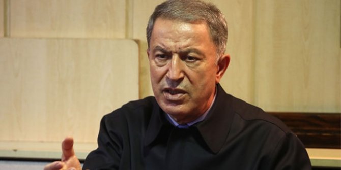 Bakan Akar'dan şehit askerler için başsağlığı mesajı