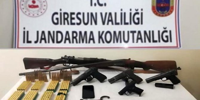 Jandarmadan silah operasyonu