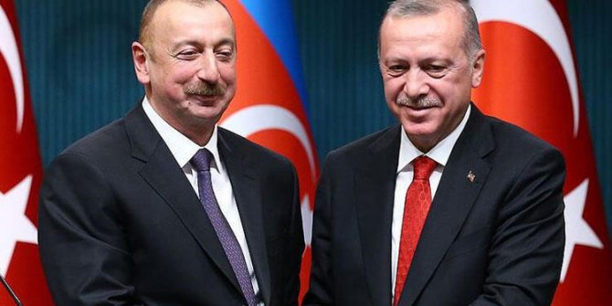 Azerbaycan Cumhurbaşkanı Aliyev’den Erdoğan’a teşekkür