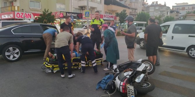 Aydın’da trafik kazası; 1 yaralı