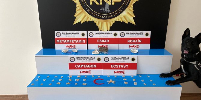 Kahramanmaraş'ta uyuşturucu tacirlerine operasyon: 2 gözaltı