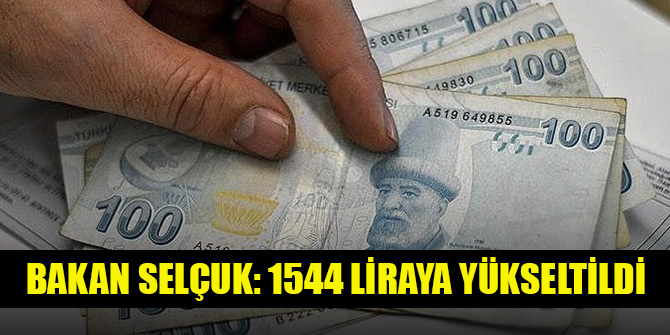 Bakan Selçuk: Evde bakım ücreti 1544 liraya yükseltildi