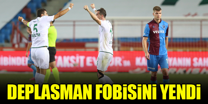 Konyaspor deplasman fobisini yendi