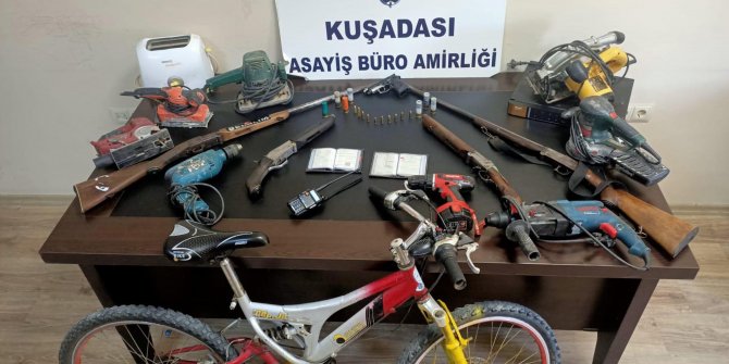 Hırsızlık şüphelisi, kamera görüntülerinden yakalandı