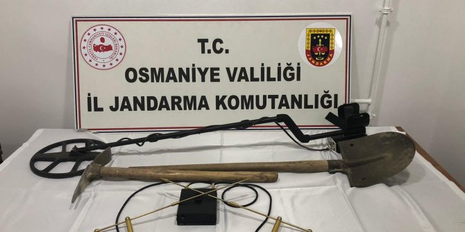 Kaçak kazı yapan 5 defineci yakalandı