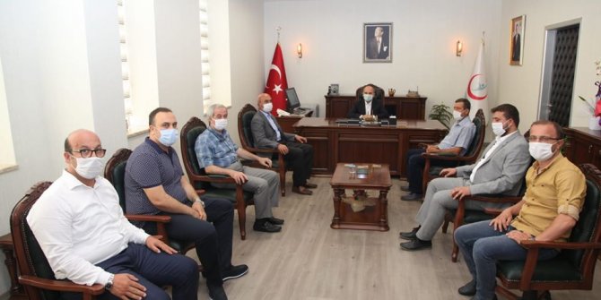 AK Parti İl Başkanı Angı’dan "Hayırlı olsun" ziyareti