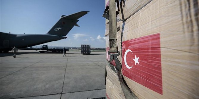 Türkiye'den üç ülkeye daha tıbbi malzeme yardımı