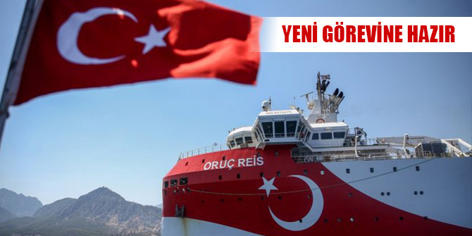 Oruç Reis yeni görevi için hazır