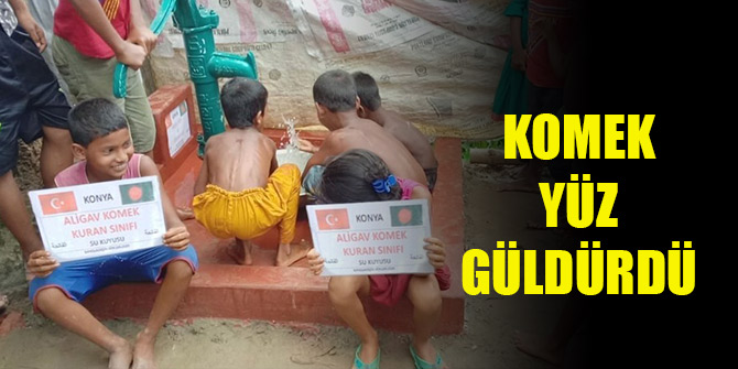 KOMEK kursiyerleri yüz güldürdü