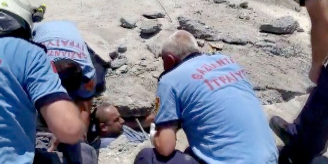 Gaziantep’te inşaatta göçük
