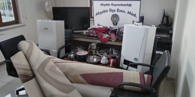 Konya'da çalıntı eşyalar sahiplerine teslim edildi