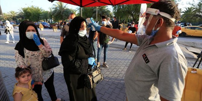 Irak'ta Kovid-19'dan son 24 saatte 72 kişi hayatını kaybetti