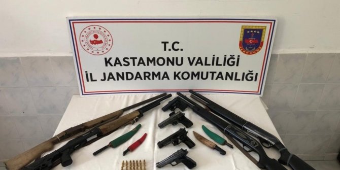 Jandarmadan kaçak silah operasyonu: 1 gözaltı