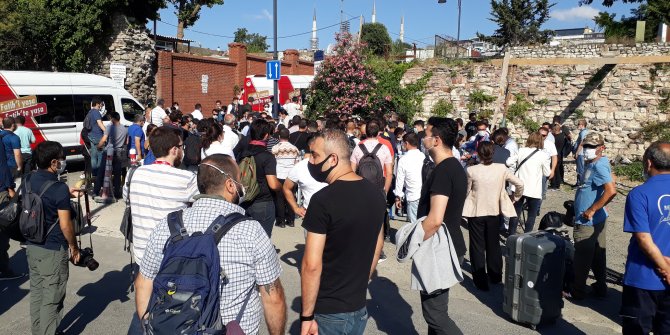 Ayasofya'nın açılışına yerli ve yabancı basından yoğun ilgi