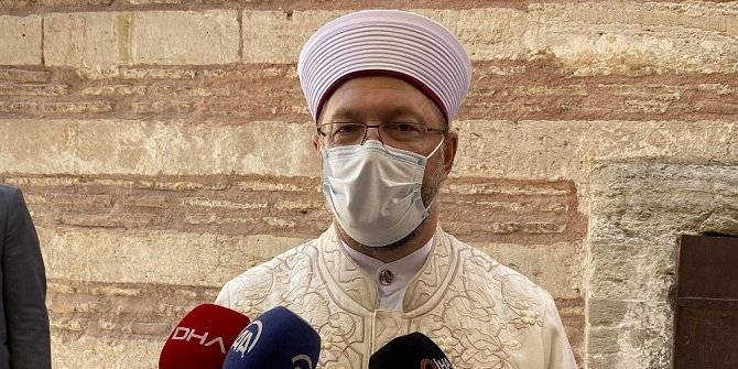Diyanet İşleri Başkanı Erbaş'tan Kurban Bayramı mesajı: