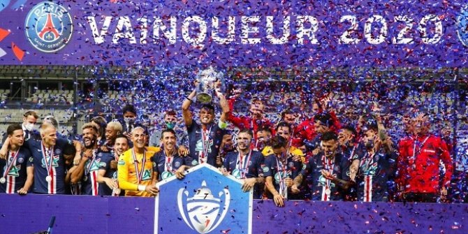 PSG, Fransa Kupası'nı tek golle kazandı