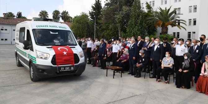 Hatay'da şehit düşen Jandarma Uzman Çavuş Konukçu'nun naaşı memleketi Konya'ya uğurlandı