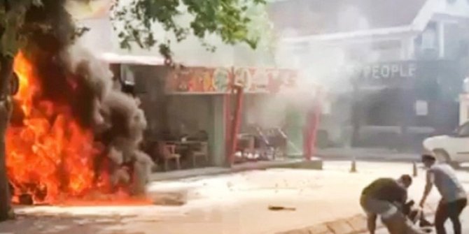 Edirne’de korku dolu anlar! Sürüklenerek kurtarıldı