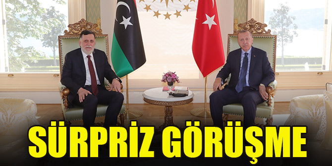 Erdoğan, Libya Başbakanı Fayiz es-Serrac'ı kabul etti