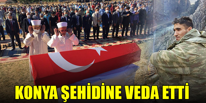 Şehit Uzman Çavuş Konukçu, son yolculuğuna uğurlandı