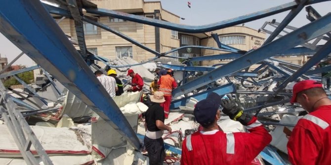 Irak’ta inşaat halindeki bina çöktü: 3 ölü