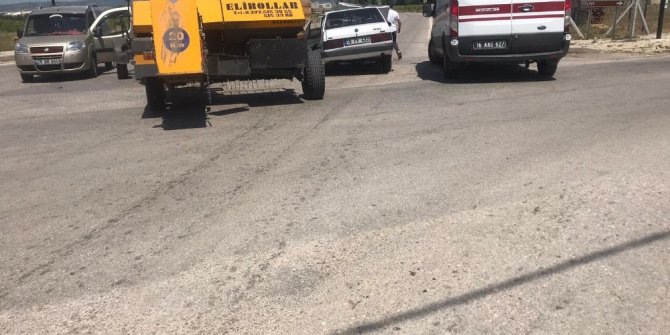 Otomobil ile traktör çarpıştı: 1 yaralı