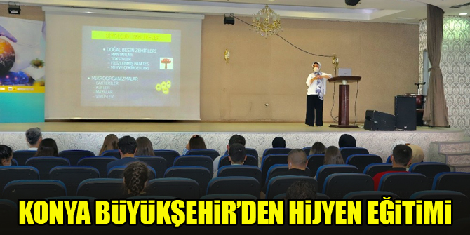 Konya Büyükşehir’den esnaflara hijyen eğitimi